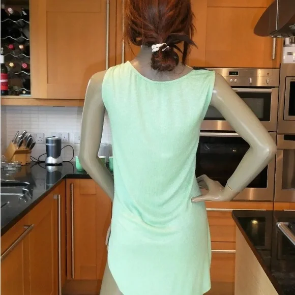 DESIGUAL Ladies Cowl Neck Print Top XXL - Picture 3 of 7